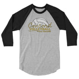 Concord Volleyball Customizable 3/4 Sleeve Raglan Shirt