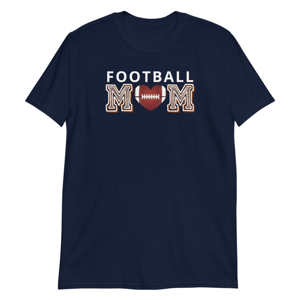 "Football Mom" Soft-style T-Shirt