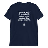 "Someone at work ate my sandwich" - Ross Soft-style T-Shirt