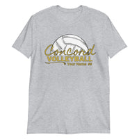 Concord Volleyball Customizable Basic T-Shirt