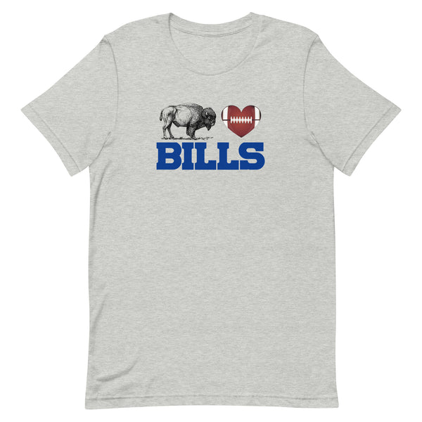 Buffalo Love Football Unisex t-shirt