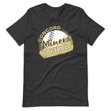 Concord Miners Softball Blended T-shirt